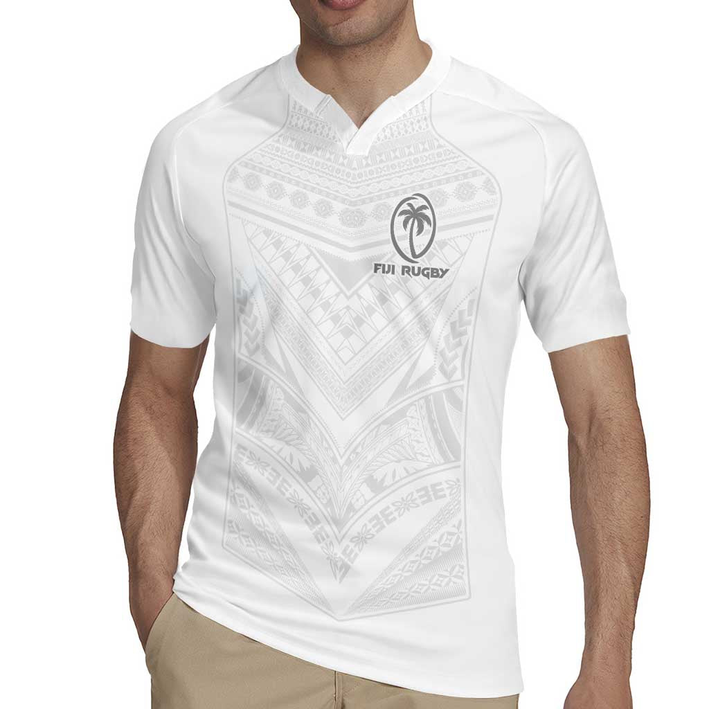 Custom Fiji Rugby Rugby Jersey Tapa Tribal Motifs Sporty Style - Polynesian Pride