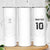 Custom Fiji Rugby Skinny Tumbler Tapa Tribal Motifs Sporty Style - Polynesian Pride