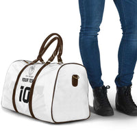 Custom Fiji Rugby Travel Bag Tapa Tribal Motifs Sporty Style LT03 - Polynesian Pride
