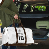 Custom Fiji Rugby Travel Bag Tapa Tribal Motifs Sporty Style LT03 - Polynesian Pride