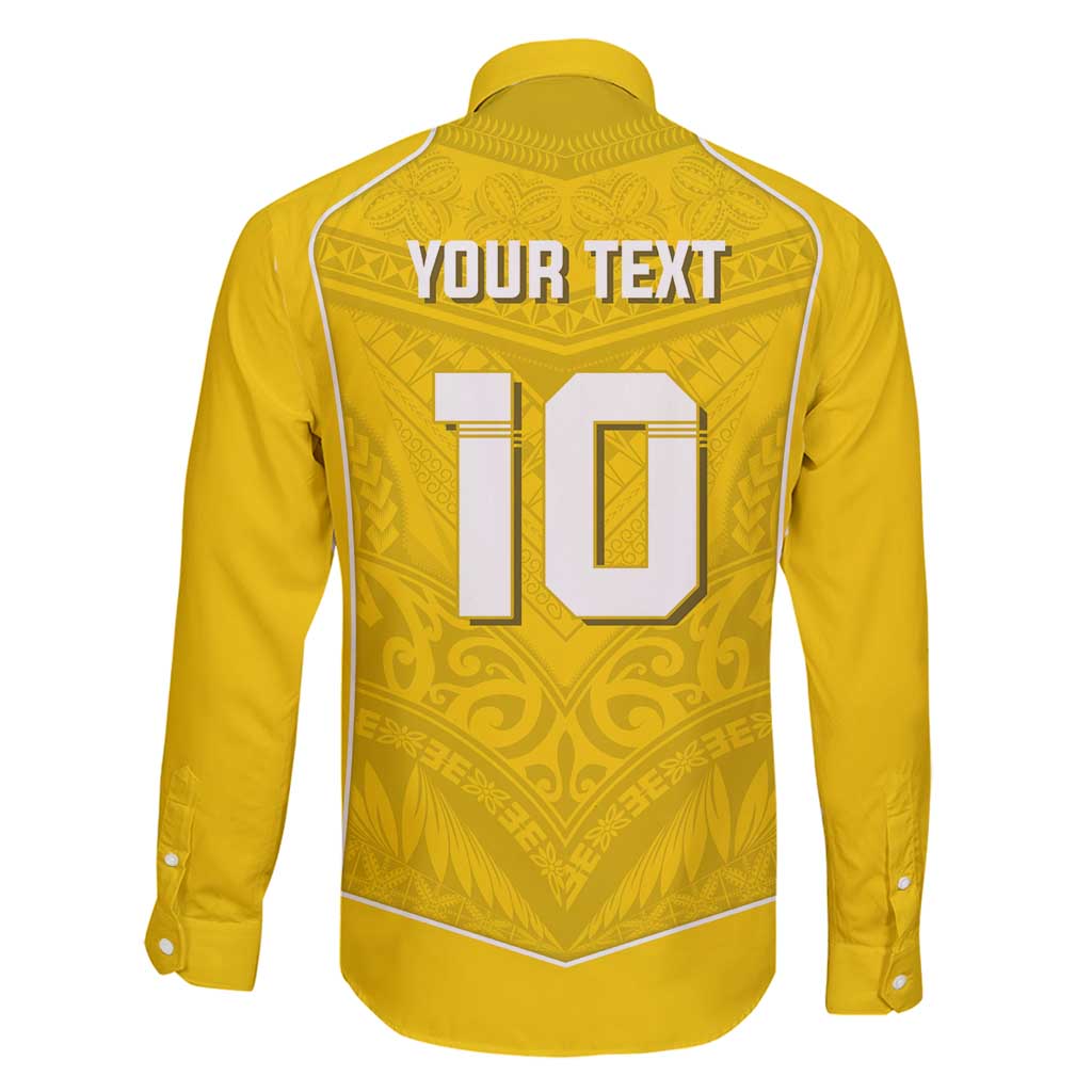 Custom Niue Rugby Family Matching Puletasi and Hawaiian Shirt Hiapo Tribal Motifs Sporty Style LT03 - Polynesian Pride