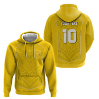 Custom Niue Rugby Hoodie Hiapo Tribal Motifs Sporty Style LT03 - Polynesian Pride