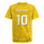 Custom Niue Rugby Rugby Jersey Hiapo Tribal Motifs Sporty Style - Polynesian Pride