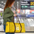 Custom Niue Rugby Travel Bag Hiapo Tribal Motifs Sporty Style - Polynesian Pride