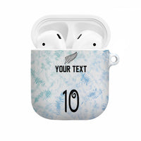 Custom New Zealand Football AirPods Case The Whites-Aotearoa Inspired LT03 White - Polynesian Pride