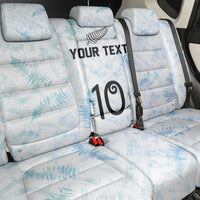 Custom New Zealand Football Back Car Seat Cover The Whites-Aotearoa Inspired LT03 - Polynesian Pride