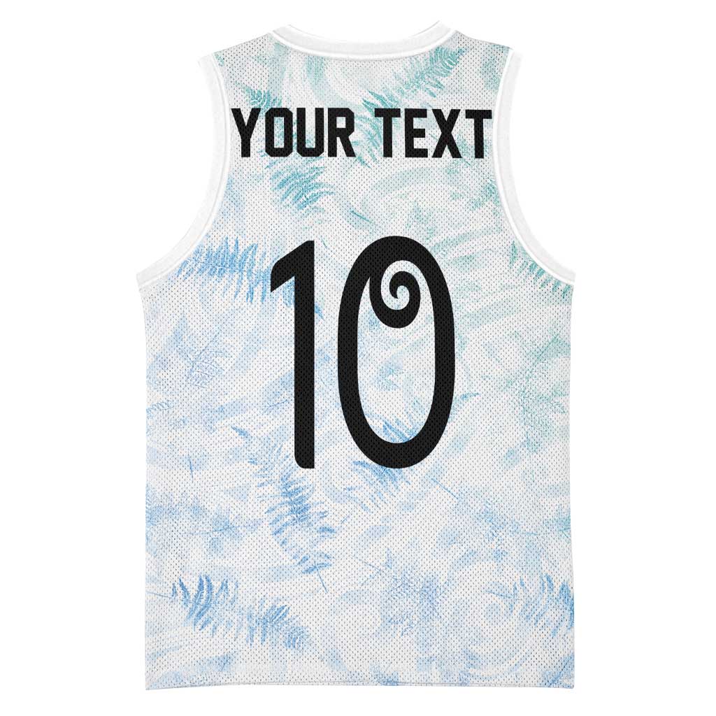 Custom New Zealand Football Basketball Jersey The Whites-Aotearoa Inspired LT03 - Polynesian Pride