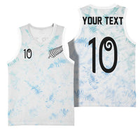 Custom New Zealand Football Basketball Jersey The Whites-Aotearoa Inspired LT03 - Polynesian Pride