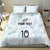 Custom New Zealand Football Bedding Set The Whites-Aotearoa Inspired - Polynesian Pride