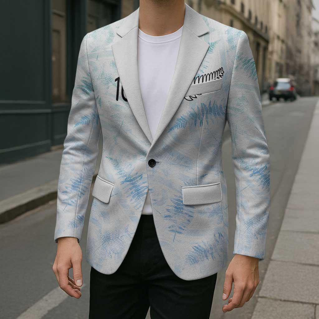 Custom New Zealand Football Blazer The Whites-Aotearoa Inspired - Polynesian Pride