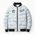 Custom New Zealand Football Bomber Puffer Jacket The Whites-Aotearoa Inspired - Polynesian Pride