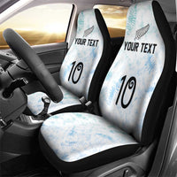 Custom New Zealand Football Car Seat Cover The Whites-Aotearoa Inspired LT03 - Polynesian Pride
