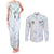 Custom New Zealand Football Couples Matching Tank Maxi Dress and Long Sleeve Button Shirt The Whites-Aotearoa Inspired - Polynesian Pride