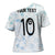 Custom New Zealand Football Cross Shoulder Shirt The Whites-Aotearoa Inspired - Polynesian Pride