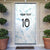 Custom New Zealand Football Door Cover The Whites-Aotearoa Inspired - Polynesian Pride