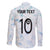 Custom New Zealand Football Family Matching Long Sleeve Bodycon Dress and Hawaiian Shirt The Whites-Aotearoa Inspired - Polynesian Pride
