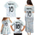 Custom New Zealand Football Family Matching Puletasi and Hawaiian Shirt The Whites-Aotearoa Inspired - Polynesian Pride