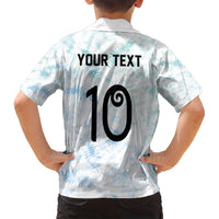 Custom New Zealand Football Family Matching Summer Maxi Dress and Hawaiian Shirt The Whites-Aotearoa Inspired LT03 - Polynesian Pride