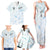 Custom New Zealand Football Family Matching Tank Maxi Dress and Hawaiian Shirt The Whites-Aotearoa Inspired - Polynesian Pride