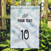 Custom New Zealand Football Garden Flag The Whites-Aotearoa Inspired LT03 Garden Flag White - Polynesian Pride
