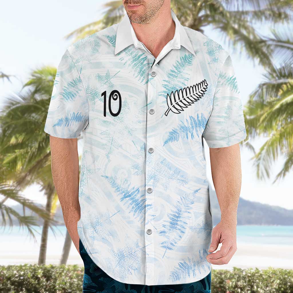 Custom New Zealand Football Hawaiian Shirt The Whites-Aotearoa Inspired LT03 - Polynesian Pride