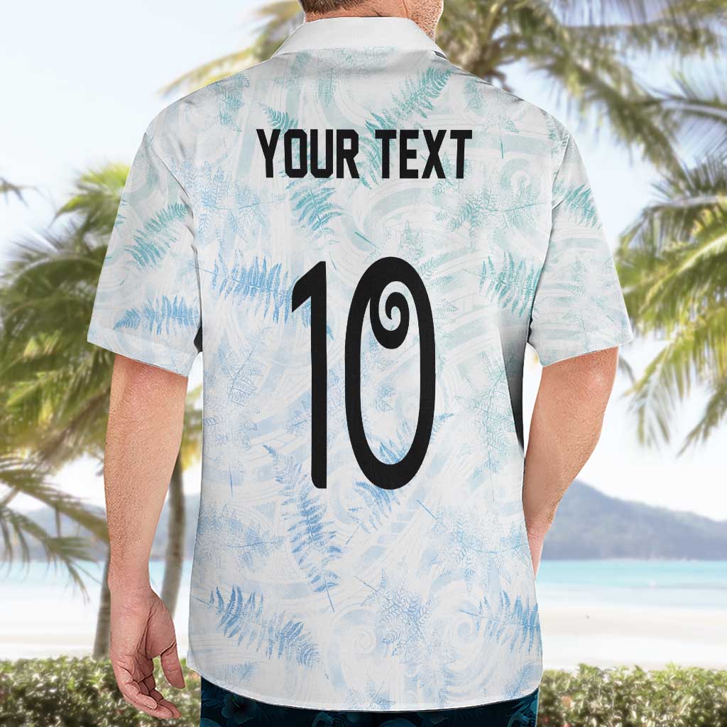 Custom New Zealand Football Hawaiian Shirt The Whites-Aotearoa Inspired LT03 - Polynesian Pride