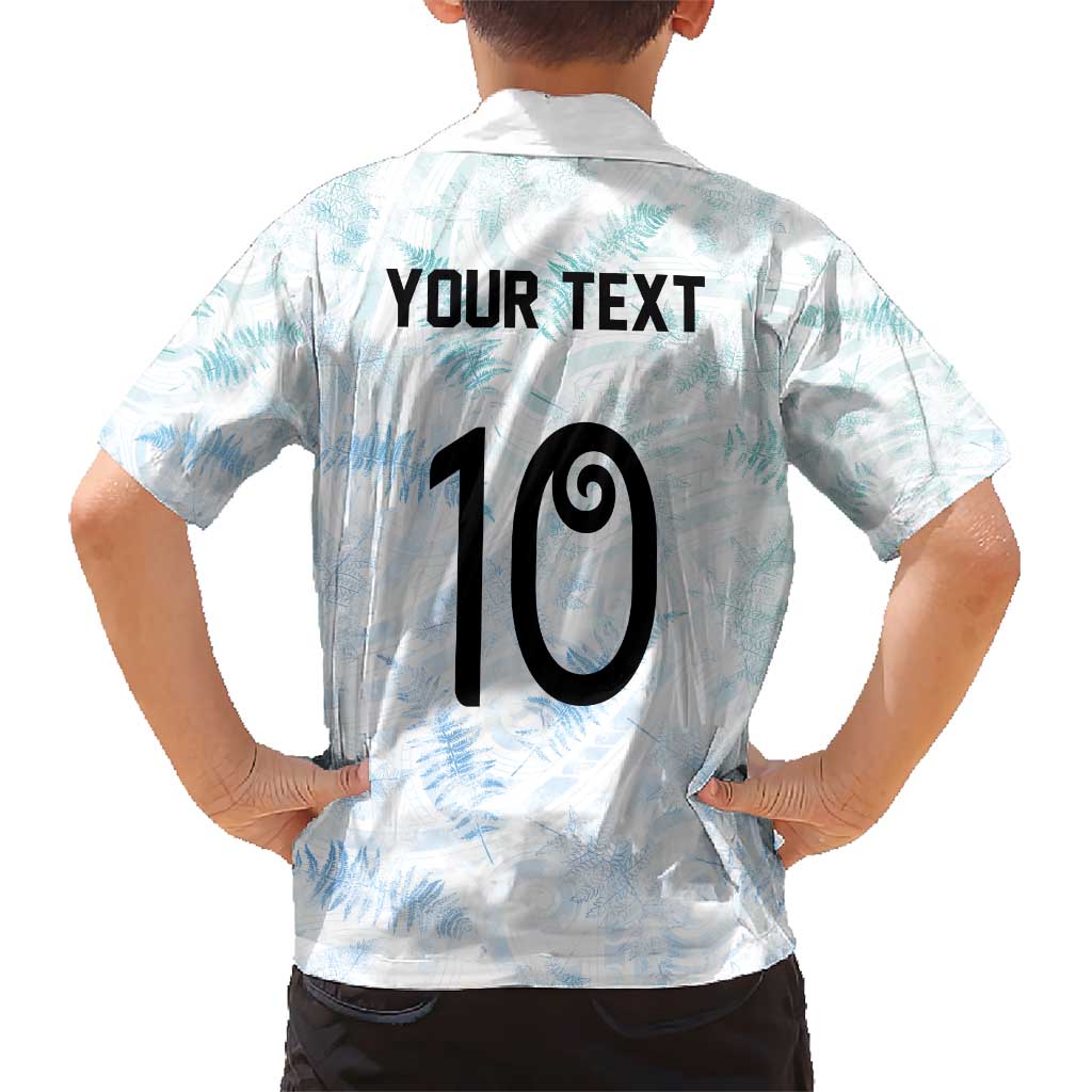 Custom New Zealand Football Hawaiian Shirt The Whites-Aotearoa Inspired LT03 - Polynesian Pride