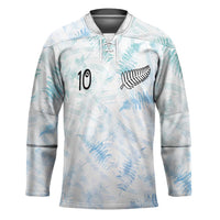 Custom New Zealand Football Hockey Jersey The Whites-Aotearoa Inspired LT03 Unisex White - Polynesian Pride