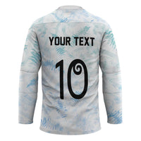 Custom New Zealand Football Hockey Jersey The Whites-Aotearoa Inspired LT03 - Polynesian Pride