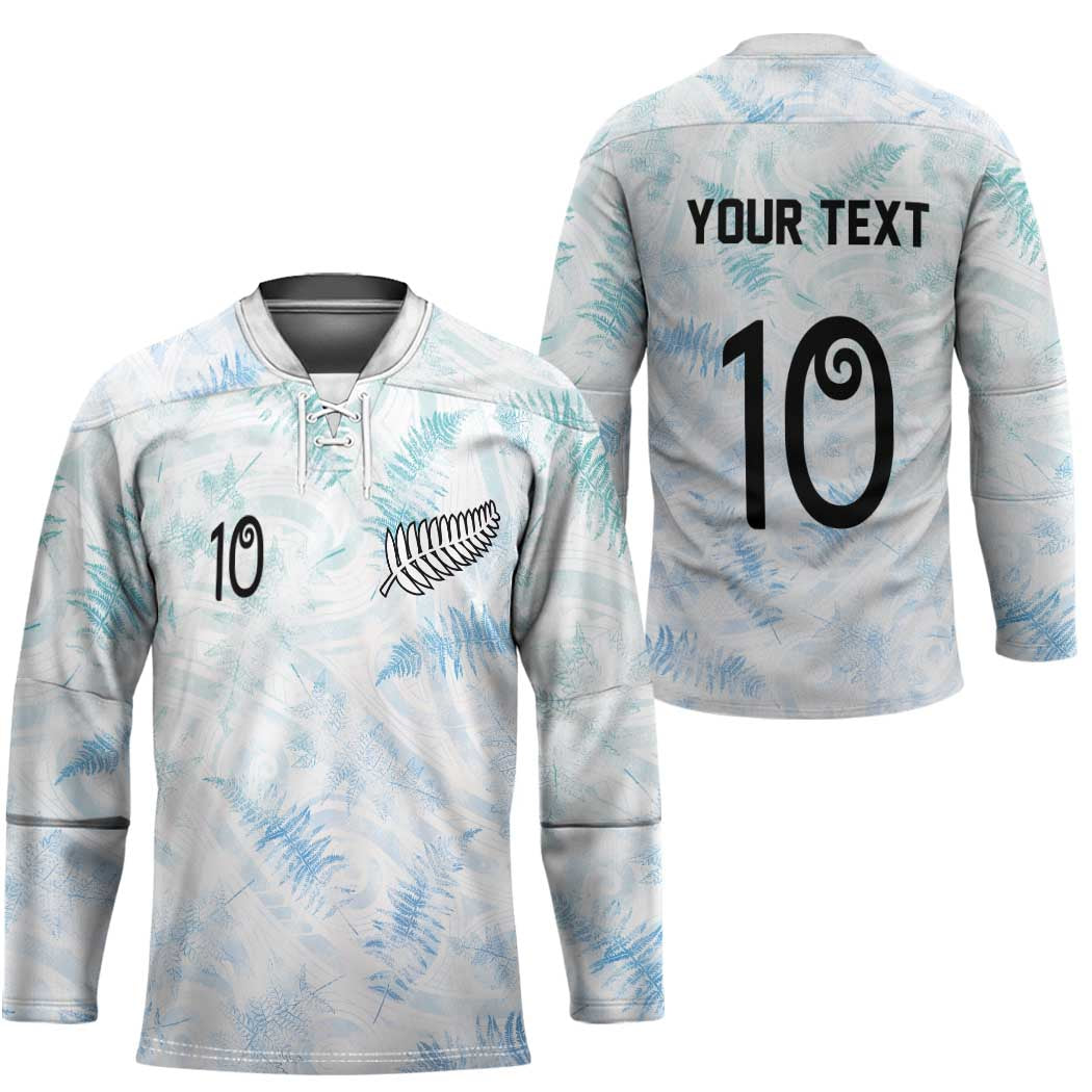 Custom New Zealand Football Hockey Jersey The Whites-Aotearoa Inspired LT03 - Polynesian Pride