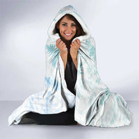 Custom New Zealand Football Hooded Blanket The Whites-Aotearoa Inspired LT03 - Polynesian Pride