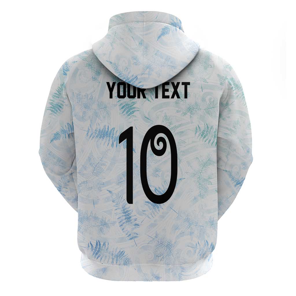 Custom New Zealand Football Hoodie The Whites-Aotearoa Inspired LT03 - Polynesian Pride