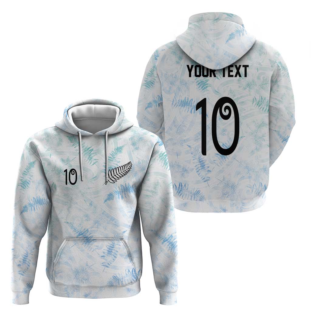 Custom New Zealand Football Hoodie The Whites-Aotearoa Inspired LT03 - Polynesian Pride