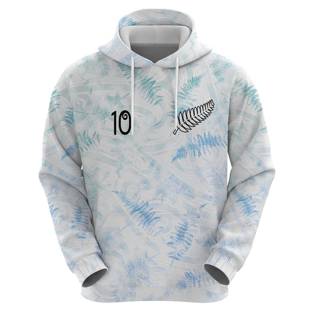 Custom New Zealand Football Hoodie The Whites-Aotearoa Inspired LT03 - Polynesian Pride