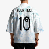 Custom New Zealand Football Kimono The Whites-Aotearoa Inspired - Polynesian Pride