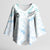 Custom New Zealand Football Kimono Sleeve Blouse The Whites-Aotearoa Inspired - Polynesian Pride