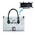 Custom New Zealand Football Leather Bag The Whites-Aotearoa Inspired - Polynesian Pride
