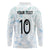 Custom New Zealand Football Long Sleeve Polo Shirt The Whites-Aotearoa Inspired - Polynesian Pride