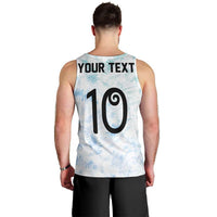Custom New Zealand Football Men Tank Top The Whites-Aotearoa Inspired LT03 - Polynesian Pride