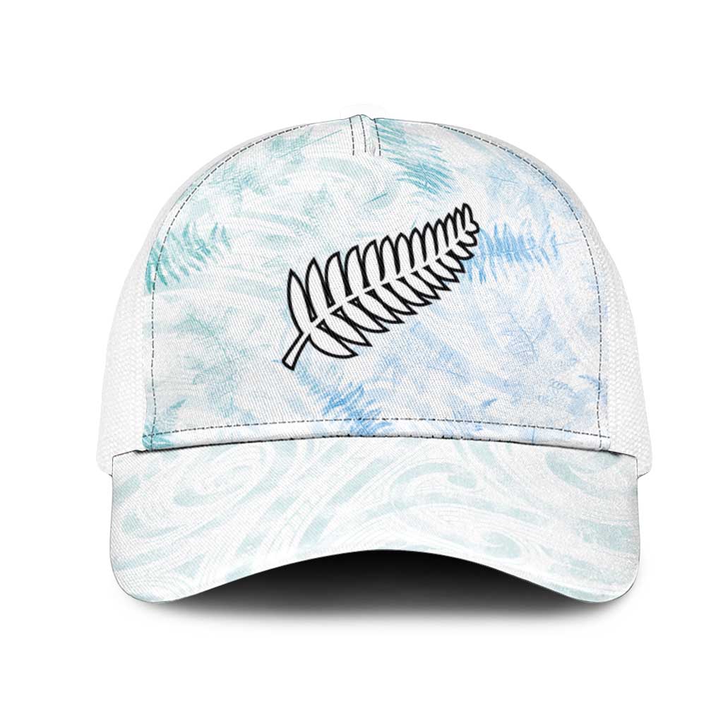 New Zealand Football Mesh Trucker Cap The Whites-Aotearoa Inspired - Polynesian Pride