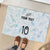 Custom New Zealand Football Rubber Doormat The Whites-Aotearoa Inspired - Polynesian Pride