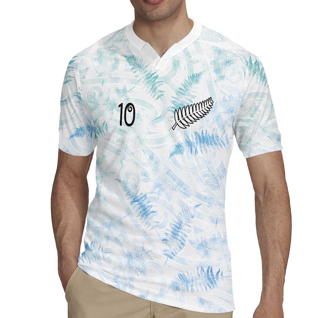 Custom New Zealand Football Rugby Jersey The Whites-Aotearoa Inspired LT03 - Polynesian Pride