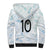 Custom New Zealand Football Sherpa Hoodie The Whites-Aotearoa Inspired - Polynesian Pride