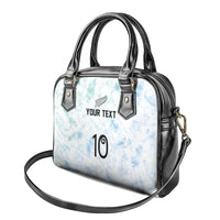 Custom New Zealand Football Shoulder Handbag The Whites-Aotearoa Inspired - Polynesian Pride