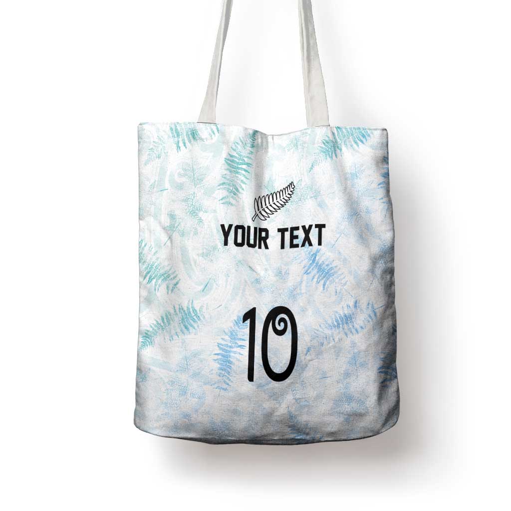 Custom New Zealand Football Tote Bag The Whites-Aotearoa Inspired LT03 - Polynesian Pride
