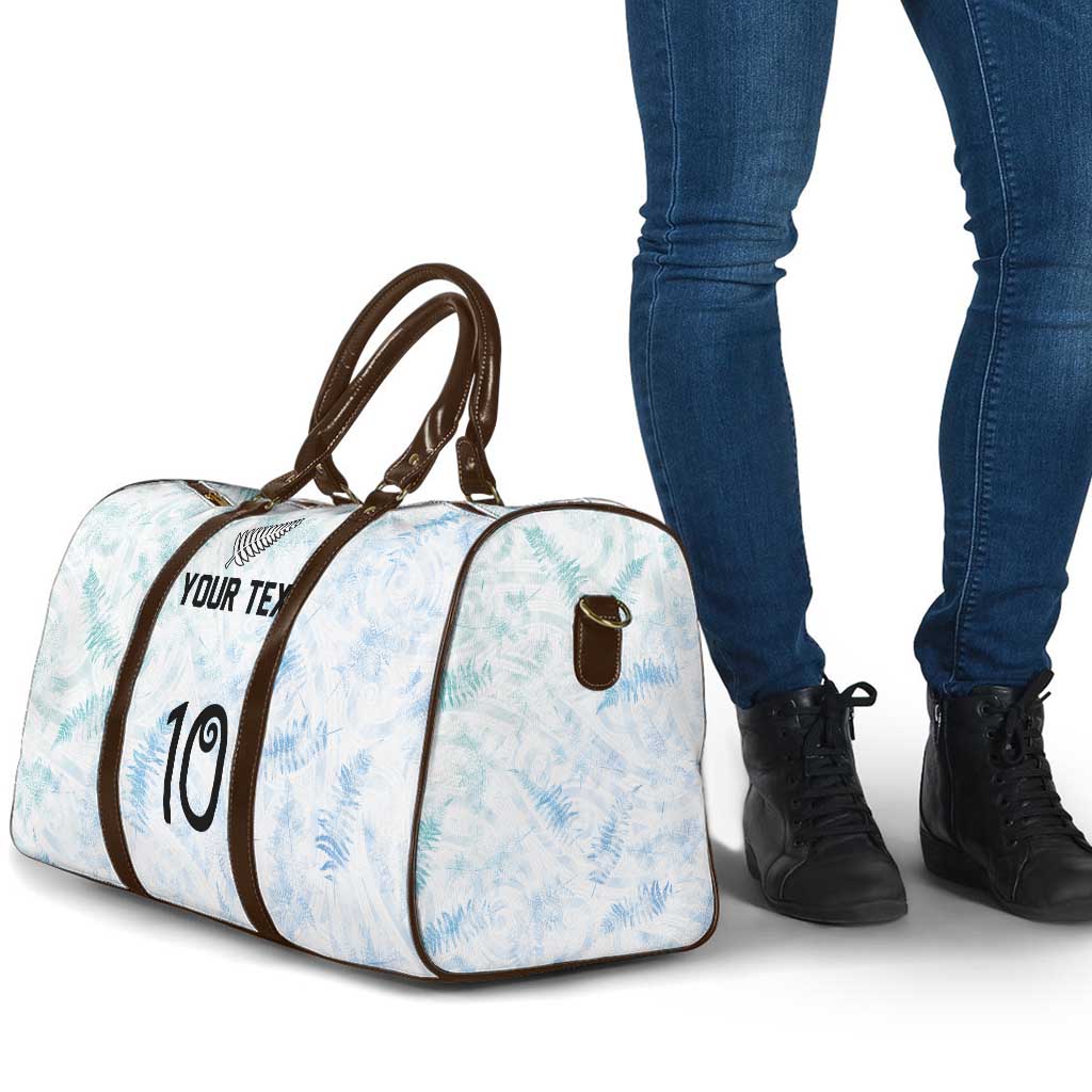 Custom New Zealand Football Travel Bag The Whites-Aotearoa Inspired LT03 - Polynesian Pride