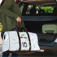 Custom New Zealand Football Travel Bag The Whites-Aotearoa Inspired LT03 - Polynesian Pride