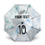 Custom New Zealand Football Umbrella The Whites-Aotearoa Inspired - Polynesian Pride