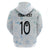 Custom New Zealand Football Zip Hoodie The Whites-Aotearoa Inspired - Polynesian Pride