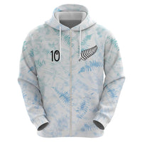 Custom New Zealand Football Zip Hoodie The Whites-Aotearoa Inspired LT03 - Polynesian Pride